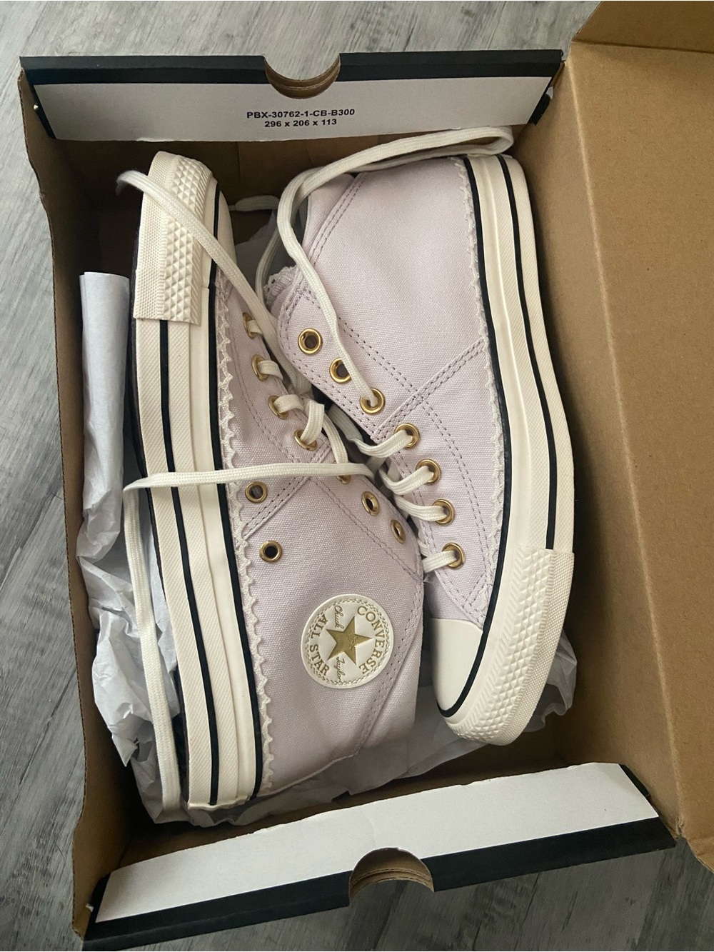 Converse Chuck Taylor All Star High Top Sneakers - Pale Lilac